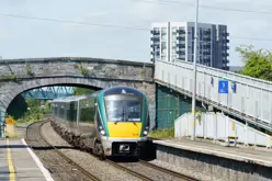 BROOMBRIDGE LUAS TRAM STOP AND IRISH RAIL STATION [THE SCHEDULED TRAINS DID NOT ARRIVE]-237634-1