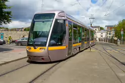 THE LUAS TRAM STOP AT HEUSTON TRAIN STATION [SUNDAY 7 JULY 2024]-235749-1