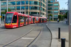 RED LINE TRAM SERVICE [TRAMS TRAVELLING TO AND FROM THE POINT]-236499-1