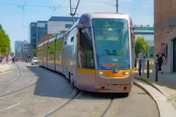 RED LINE TRAM SERVICE [TRAMS TRAVELLING TO AND FROM THE POINT]-236502-1