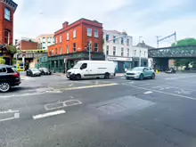 A SECTION OF THE LOOPLINE BRIDGE [WHERE IT CROSSES OVER PEARSE STREET]--233891-1