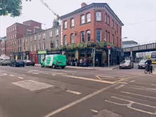 A SECTION OF THE LOOPLINE BRIDGE [WHERE IT CROSSES OVER PEARSE STREET]--233892-1