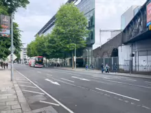 A SECTION OF THE LOOPLINE BRIDGE [WHERE IT CROSSES OVER PEARSE STREET]--233901-1