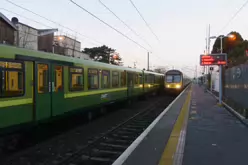 MALAHIDE TRAIN STATION JANUARY 2013 [THE SIGN SAYS TRAIN STATION RATHER THAN RAILWAY STATION]-234386-1