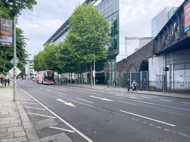 THE LOOPLINE BRIDGE This captivating scene captures the essence of Dublin: a city where history and modernity coexist, where industrial...