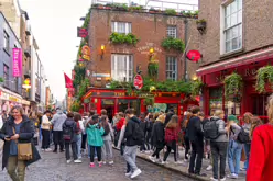 THE TEMPLE BAR PUB [IS IN TEMPLE BAR AND IT IS NOT THE OLDEST PUB IN THE IMMEDIATE AREA]-228207-1