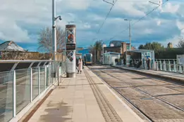 THE RANELAGH LUAS TRAM STOP [AND HOW TO PRONOUNCE RANELAGH]-231203-1