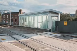 THE RANELAGH LUAS TRAM STOP [AND HOW TO PRONOUNCE RANELAGH]-231209-1