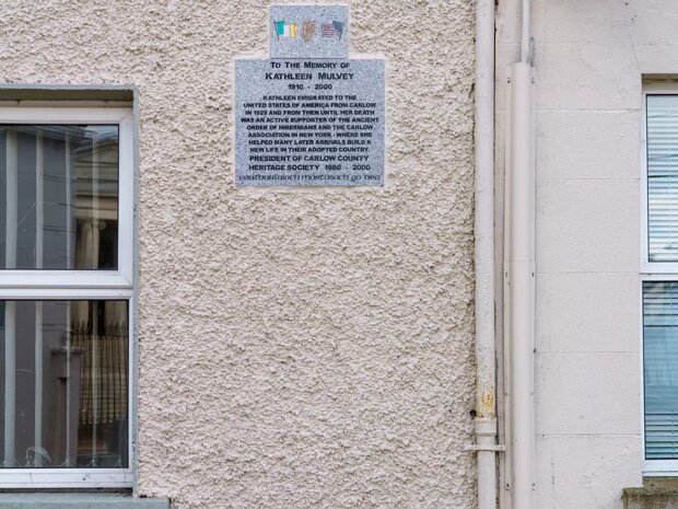 KATHLEEN MULVEY MEMORIAL Born in Carlow, Kathleen Mulvey emigrated to New York as a young girl and went on to achieve remarkable success in...