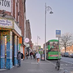LOVE THE LANES he landscape of Dublin’s street art is shifting as the iconic Love Lane in Crampton Court receives a permanent tiled...