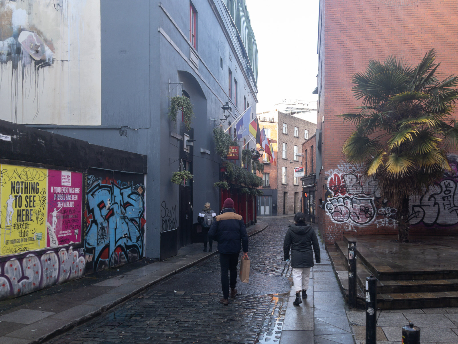 TEMPLE BAR AREA MAY BE RETURNING TO NORMAL