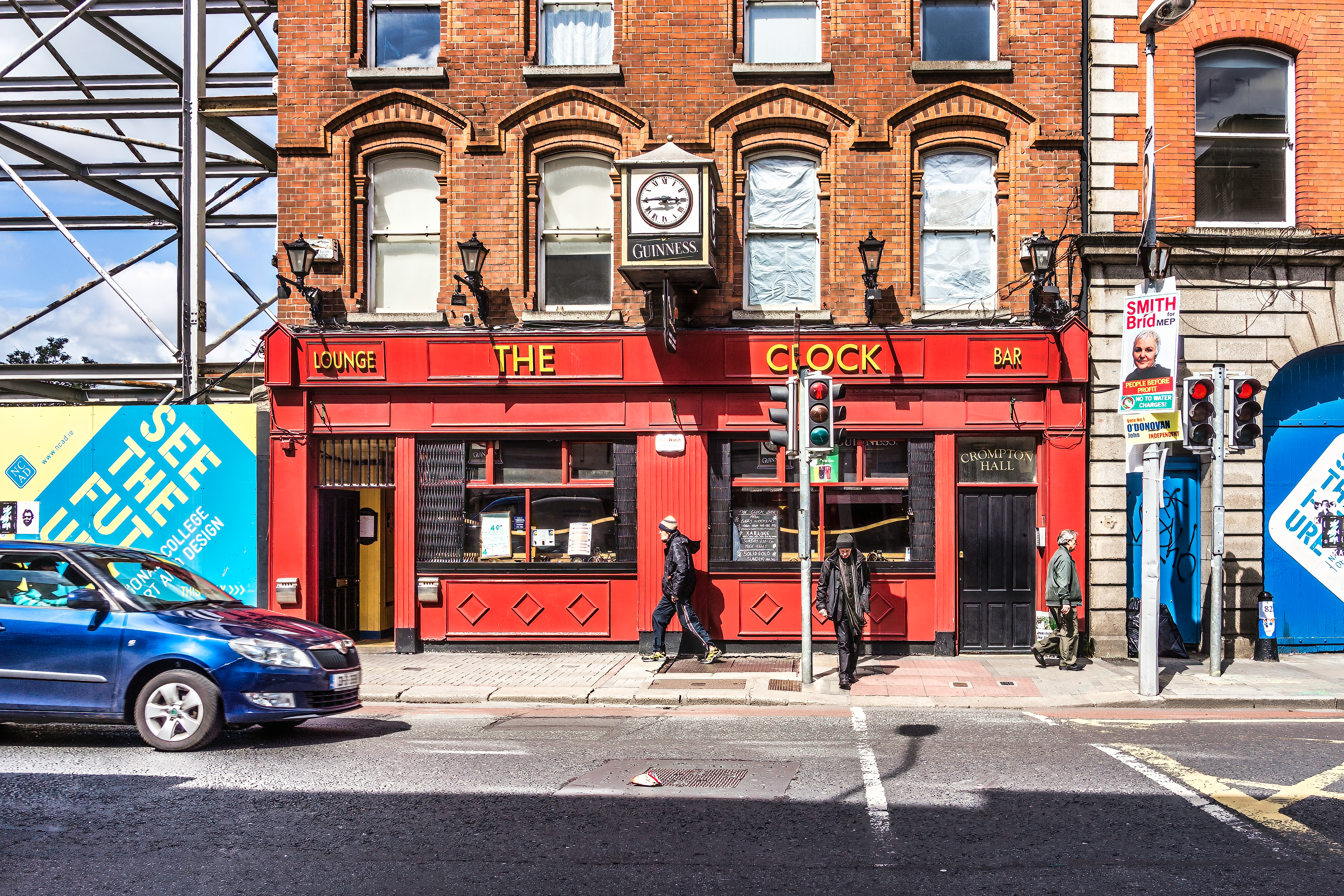 THE CLOCK BAR ON THOMAS STREET AS IT WAS IN MAY 2014