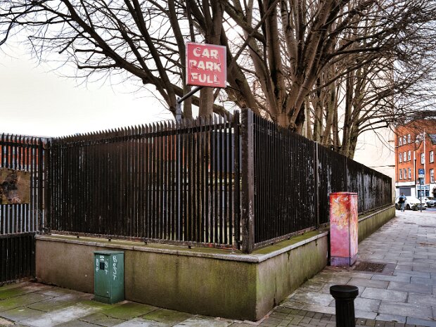 COLLEGE CAR PARK An exploration of the "permanently full" car park sign at Bolton Street College, Dublin. Discussing the transition to...