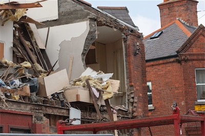 THE AFTERMATH OF A GAS EXPLOSION AT ST ANNE'S SQUARE IN BLACKROCK [PHOTOGRAPHED 14 MARCH 2009]-264914.jpg