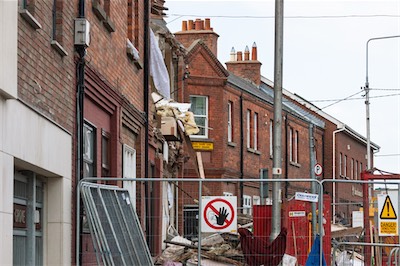 THE AFTERMATH OF A GAS EXPLOSION AT ST ANNE'S SQUARE IN BLACKROCK [PHOTOGRAPHED 14 MARCH 2009]-264916.jpg