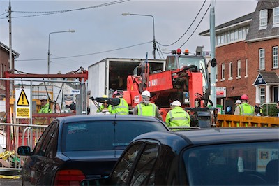 THE AFTERMATH OF A GAS EXPLOSION AT ST ANNE'S SQUARE IN BLACKROCK [PHOTOGRAPHED 14 MARCH 2009]-264917.jpg