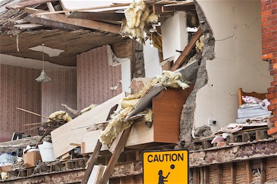 THE AFTERMATH OF A GAS EXPLOSION AT ST ANNE'S SQUARE IN BLACKROCK [PHOTOGRAPHED 14 MARCH 2009]-264925.jpg