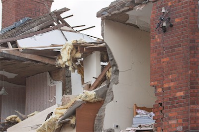 THE AFTERMATH OF A GAS EXPLOSION AT ST ANNE'S SQUARE IN BLACKROCK [PHOTOGRAPHED 14 MARCH 2009]-264927.jpg