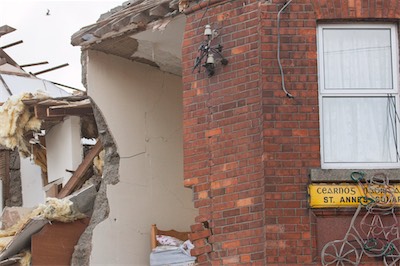 THE AFTERMATH OF A GAS EXPLOSION AT ST ANNE'S SQUARE IN BLACKROCK [PHOTOGRAPHED 14 MARCH 2009]-264928.jpg