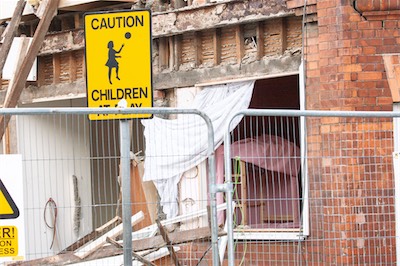 THE AFTERMATH OF A GAS EXPLOSION AT ST ANNE'S SQUARE IN BLACKROCK [PHOTOGRAPHED 14 MARCH 2009]-264931.jpg