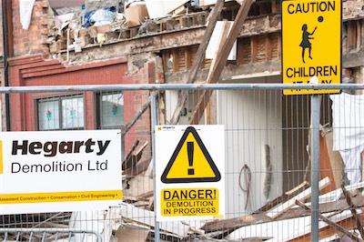 THE AFTERMATH OF A GAS EXPLOSION AT ST ANNE'S SQUARE IN BLACKROCK [PHOTOGRAPHED 14 MARCH 2009]-264932.jpg
