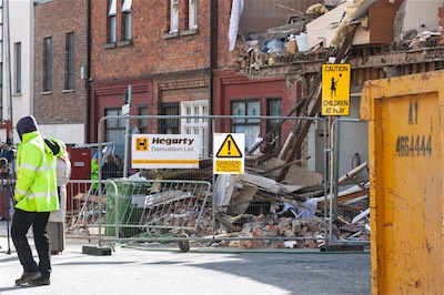 THE AFTERMATH OF A GAS EXPLOSION AT ST ANNE'S SQUARE IN BLACKROCK [PHOTOGRAPHED 14 MARCH 2009]-264937.jpg