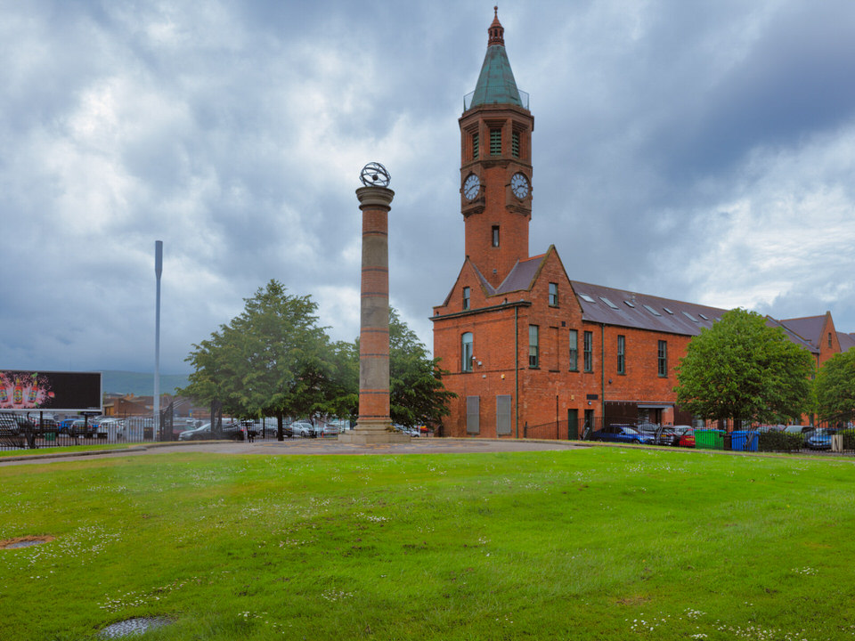 The Belfast Gasworks Clock Tower