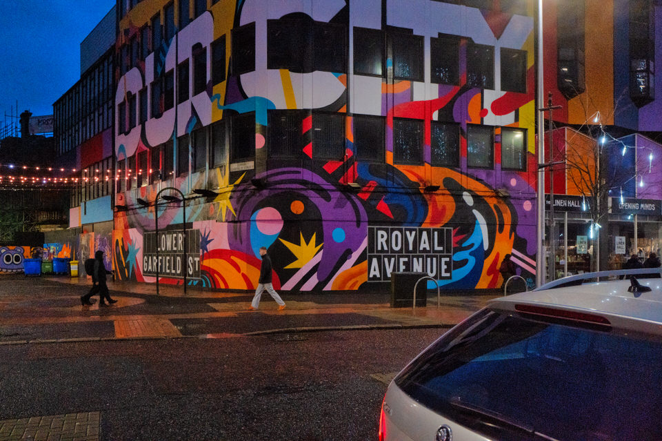 Street Art At Lower Granville Street