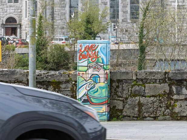 PAINT-A-BOX STREET ART Galway’s streets have transformed since 2019. Discover how the "Paint-a-Box" initiative has turned over 100 utility...