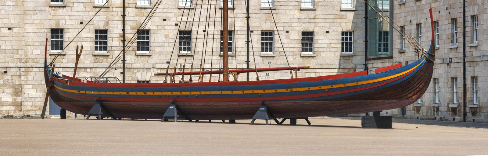 VIKING LONGSHIP SEA STALLION FROM GLENDALOUGH AND AN APRIL FOOL JOKE 015