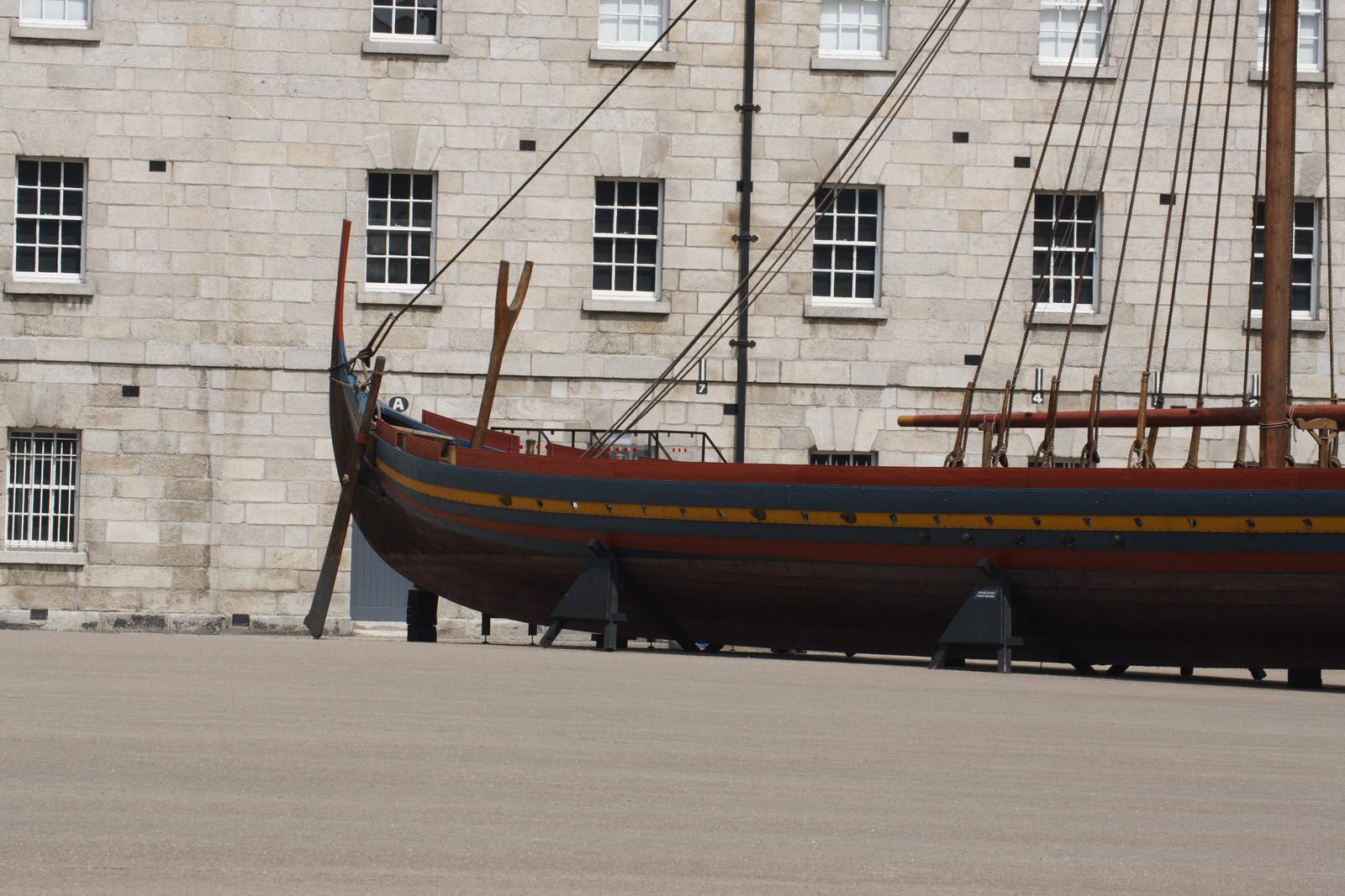 VIKING LONGSHIP SEA STALLION FROM GLENDALOUGH AND AN APRIL FOOL JOKE 018