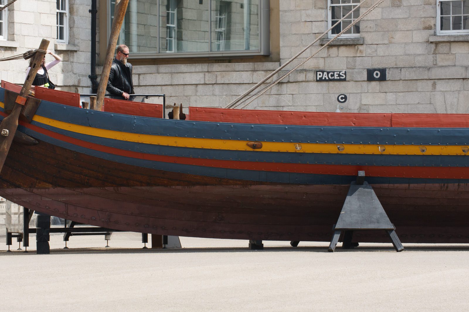 VIKING LONGSHIP SEA STALLION FROM GLENDALOUGH AND AN APRIL FOOL JOKE 005