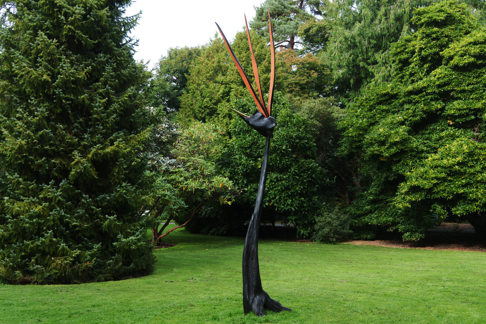 BIRD OF PARADISE BY BRIAN O'LOUGHLAIN [SCULPTURE IN CONTEXT 2023 CATALOGUE REF 131] 017
