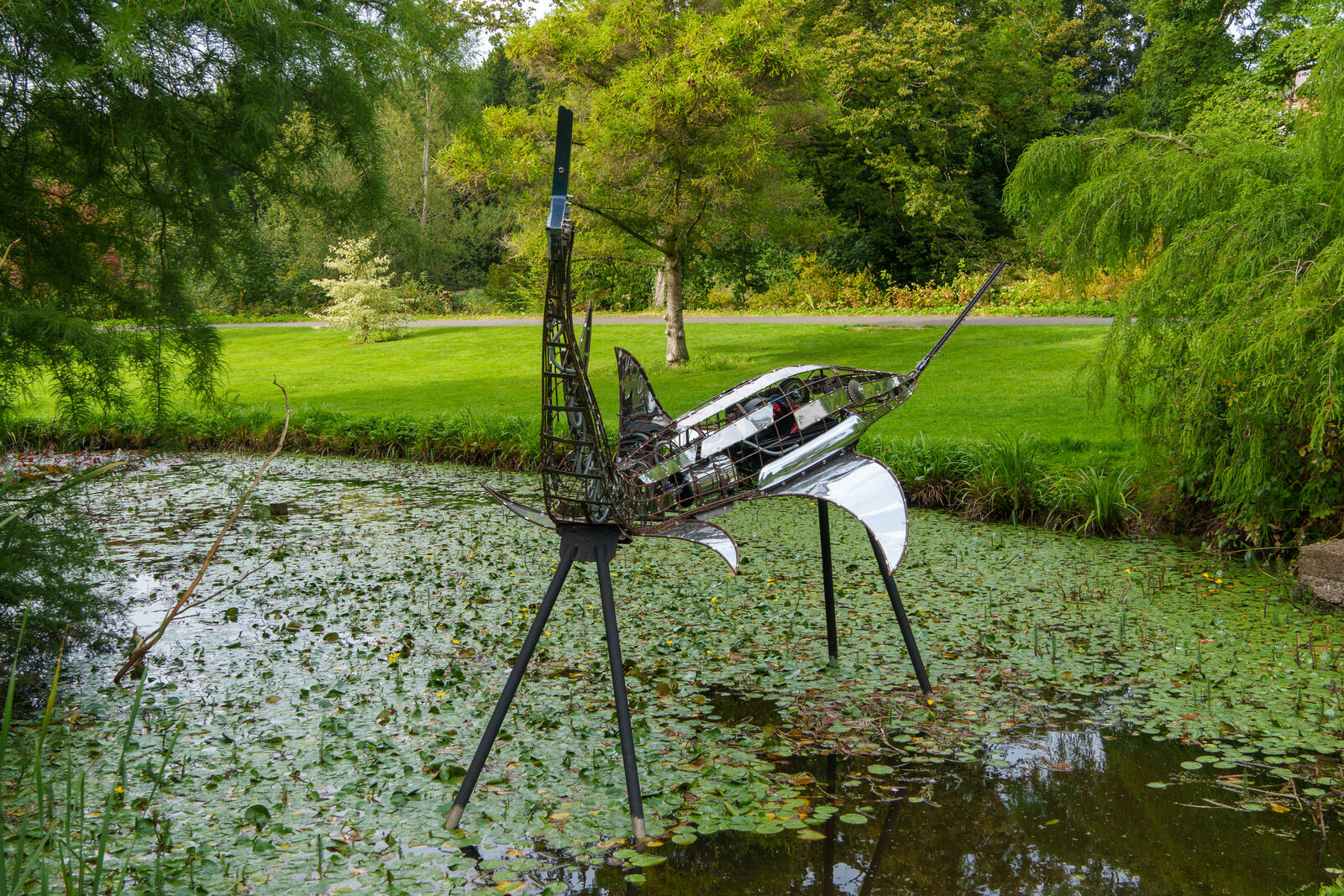 SAWFISH BY FRANK HALLINAN FLOOD [SCULPTURE IN CONTEXT 2023 CATALOGUE REF 70] 011