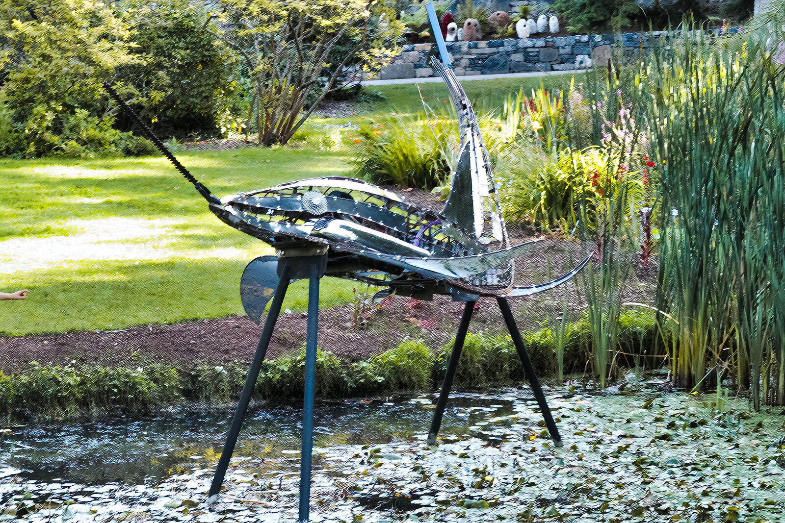 SAWFISH BY FRANK HALLINAN FLOOD [SCULPTURE IN CONTEXT 2023 CATALOGUE REF 70] 007