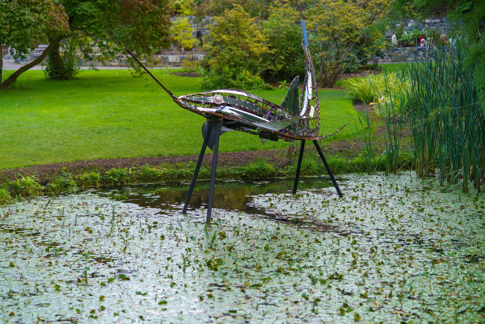 SAWFISH BY FRANK HALLINAN FLOOD [SCULPTURE IN CONTEXT 2023 CATALOGUE REF 70] 001