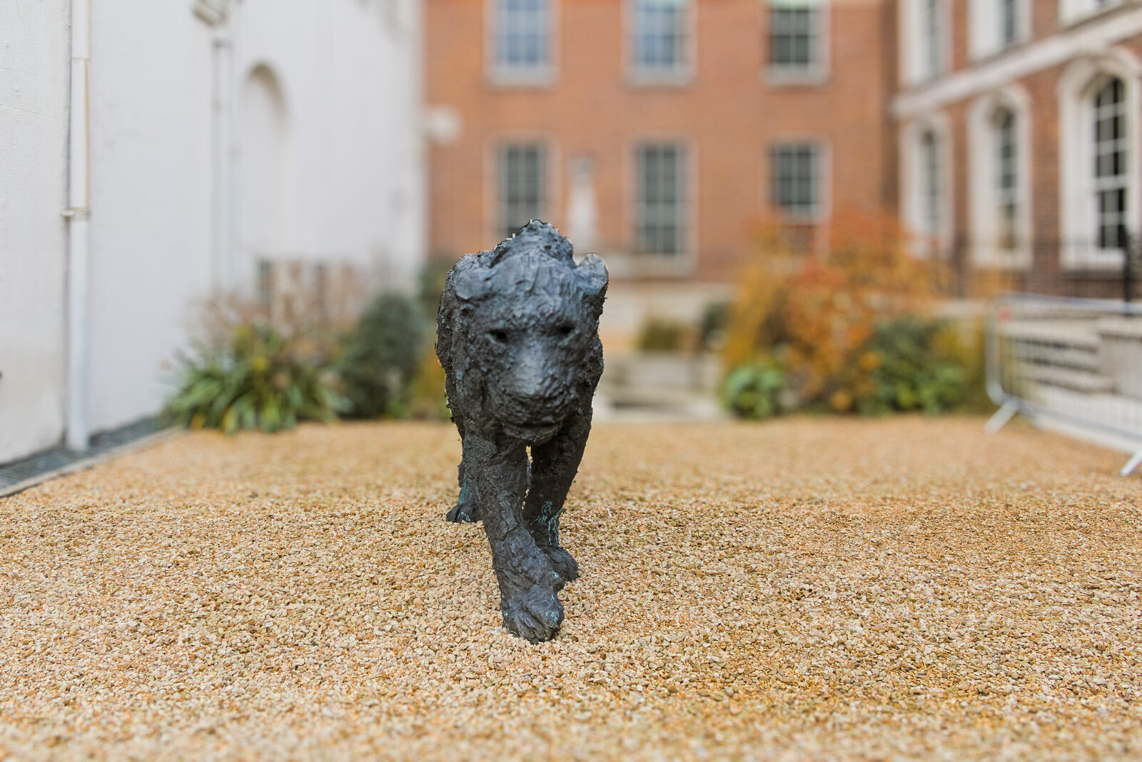 BRONZE LIONESS SCULPTURE BY DAVIDE RIVALTA [HAS BEEN MOVED FROM THE UPPER COURTYARD IN DUBLIN CASTLE]-226200-1