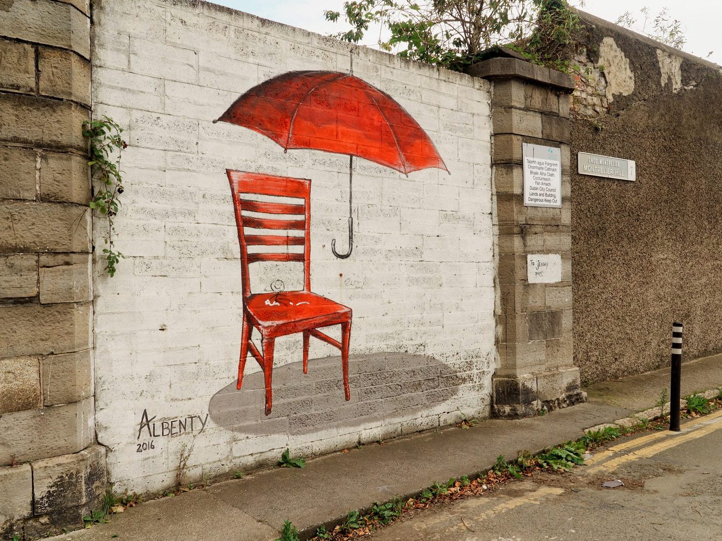 JENNY'S CHAIR BY ALBENTY AT MONTPELIER HILL [THIS HAS SURVIVED SINCE 2016] 001
