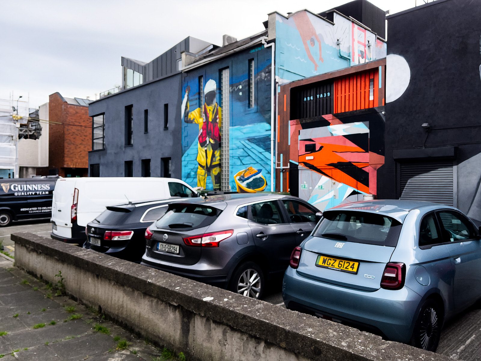MURALS IN DUN LAOGHAIRE [SECOND SELECTION OF RANDOM IMAGES - ANSEO STREET ART PROJECT] 002