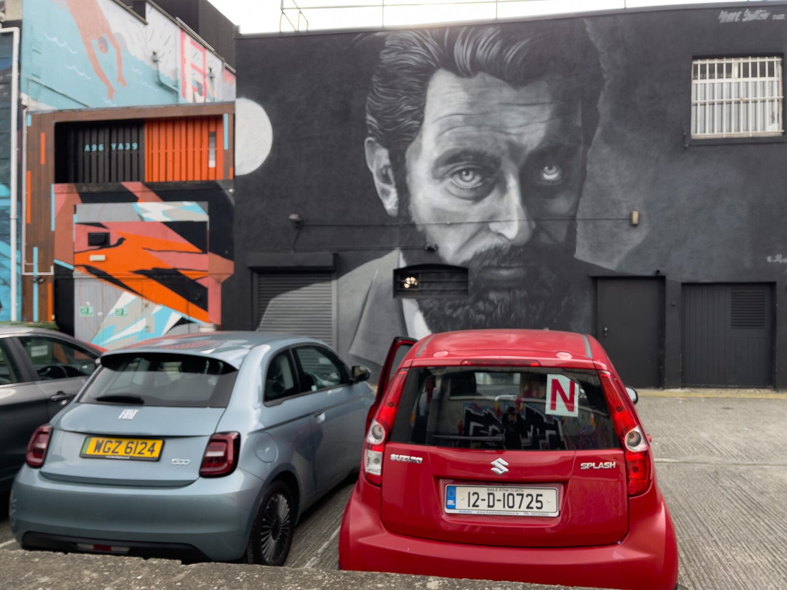 MURALS IN DUN LAOGHAIRE [SECOND SELECTION OF RANDOM IMAGES - ANSEO STREET ART PROJECT] 001