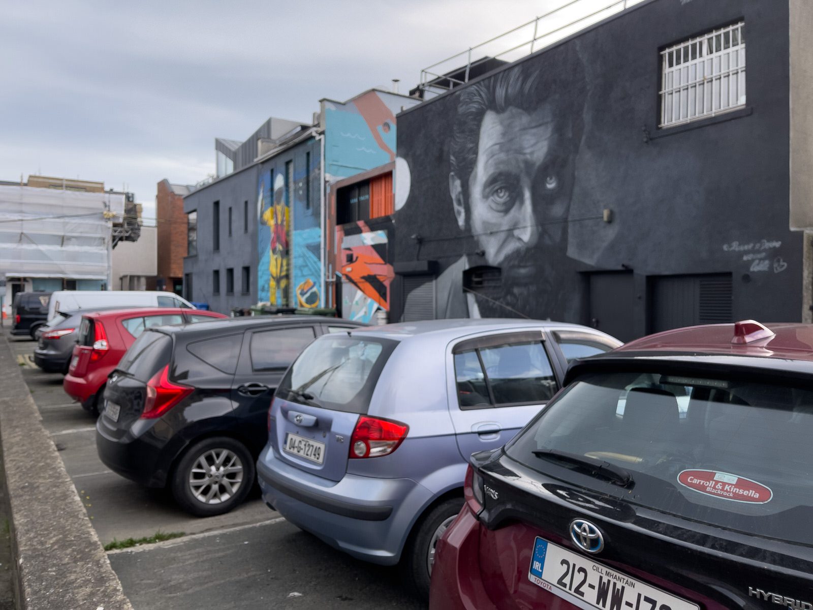 MURALS IN DUN LAOGHAIRE [SECOND SELECTION OF RANDOM IMAGES - ANSEO STREET ART PROJECT] 010