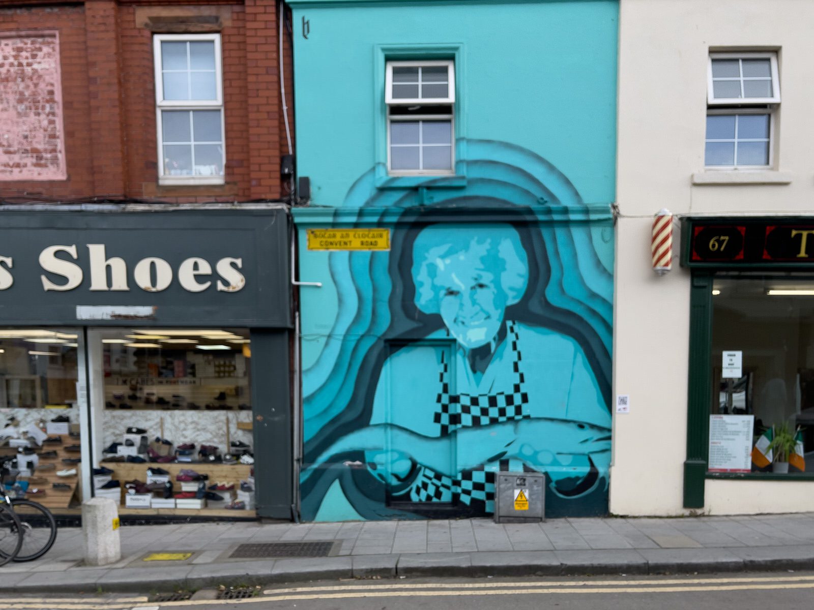 MURALS IN DUN LAOGHAIRE [SECOND SELECTION OF RANDOM IMAGES - ANSEO STREET ART PROJECT] 006
