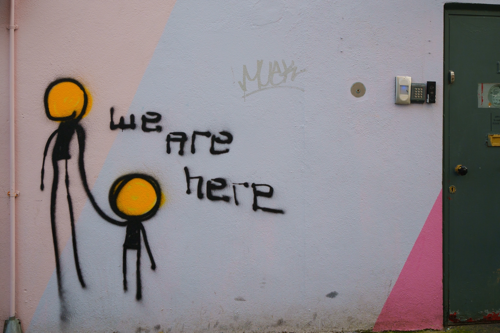 WE ARE HERE [URBAN EXPRESSION AT SWANVILLE PLACE IN RATHMINES]-227298-001
