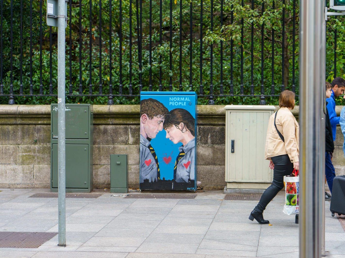 NORMAL PEOPLE BY EVE FITZSIMONS [PAINT-A-BOX STREET ART IN DUBLIN]-240421-1