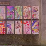 STREET ART ON CENTAUR STREET IN CARLOW [AN UNUSUAL NAME FOR A STREET IN IRELAND]-239611-1