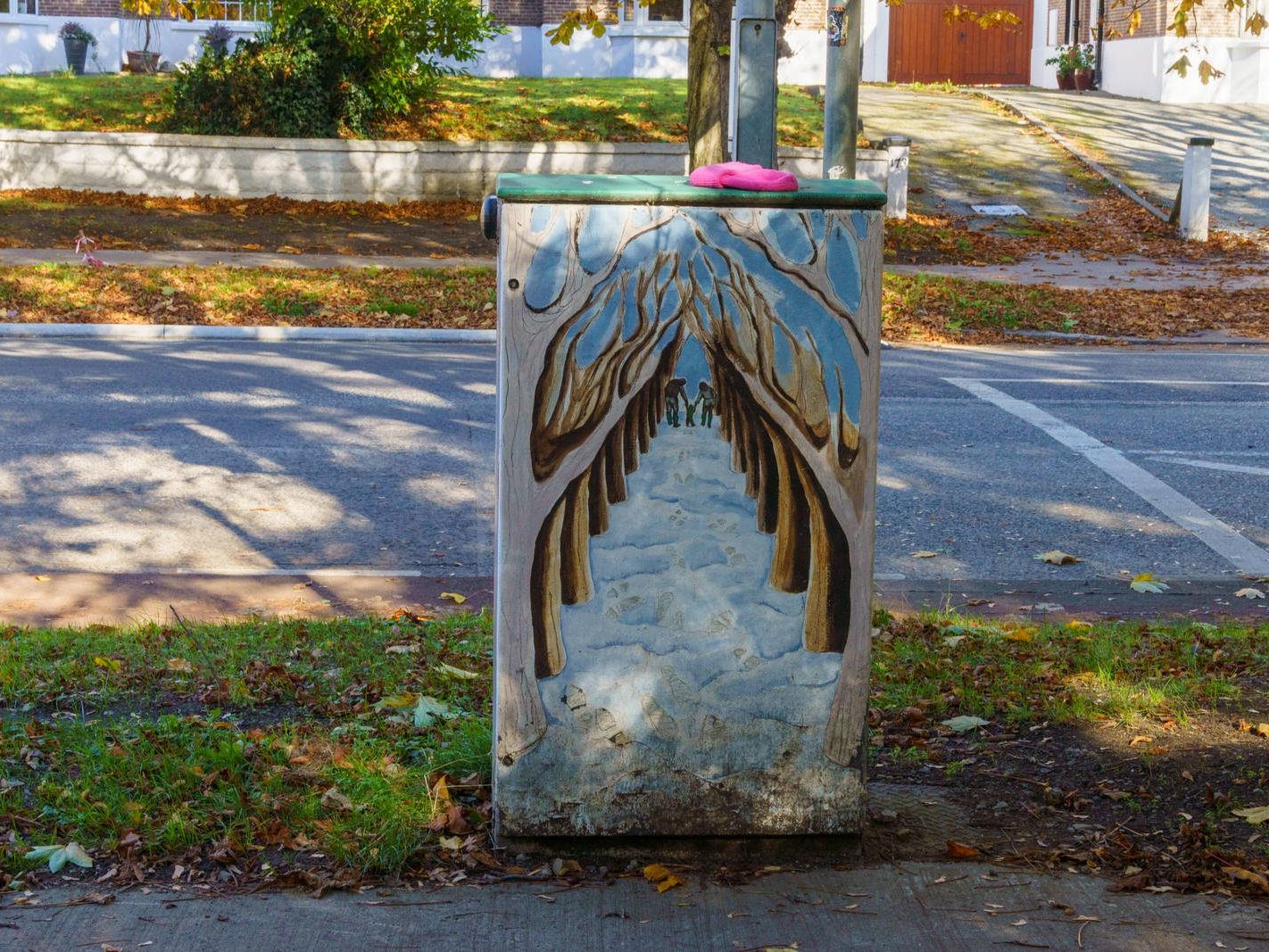 AN EXAMPLE OF PAINT-A-BOX STREET ART BY TRACEY DALTON [GRIFFITH AVENUE 14 OCTOBER 2024]-242642-1