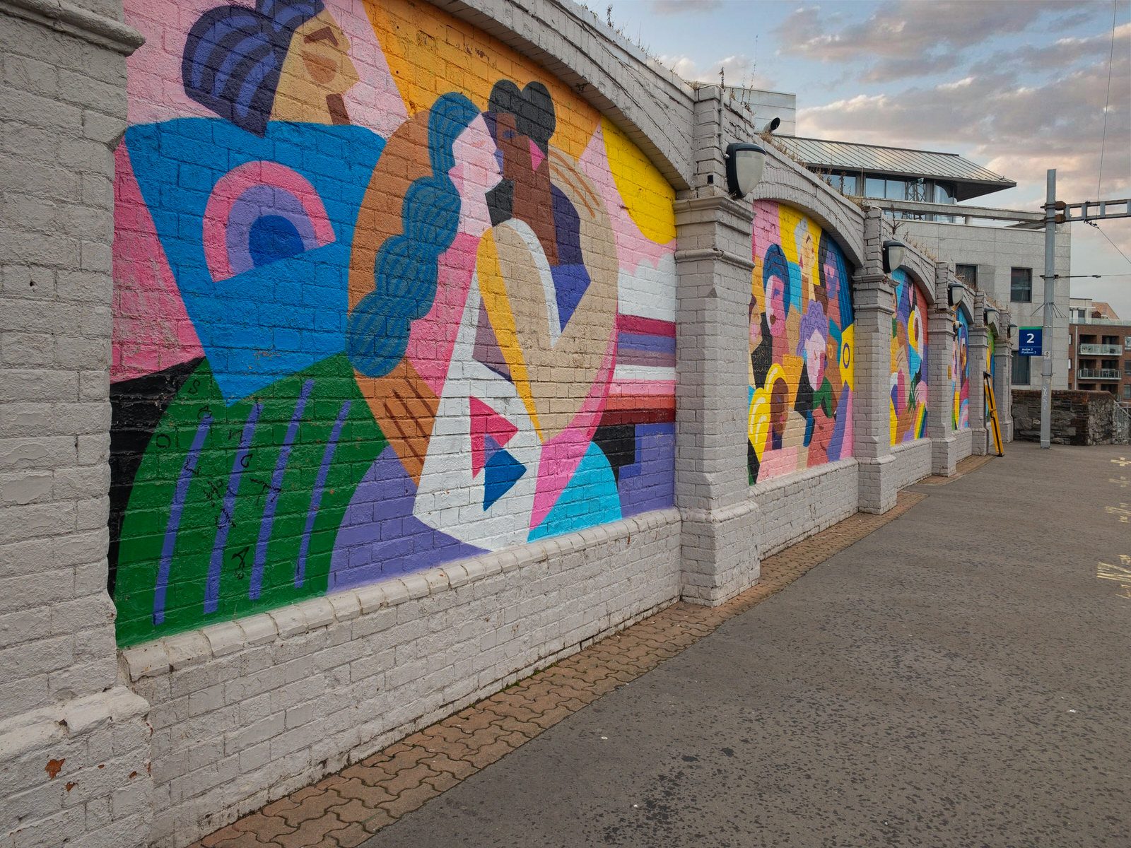 MURALS BY CLAIRE PROUVOST AT TARA STREET DART STATION [HALLOWEEN 2024]-244271-1