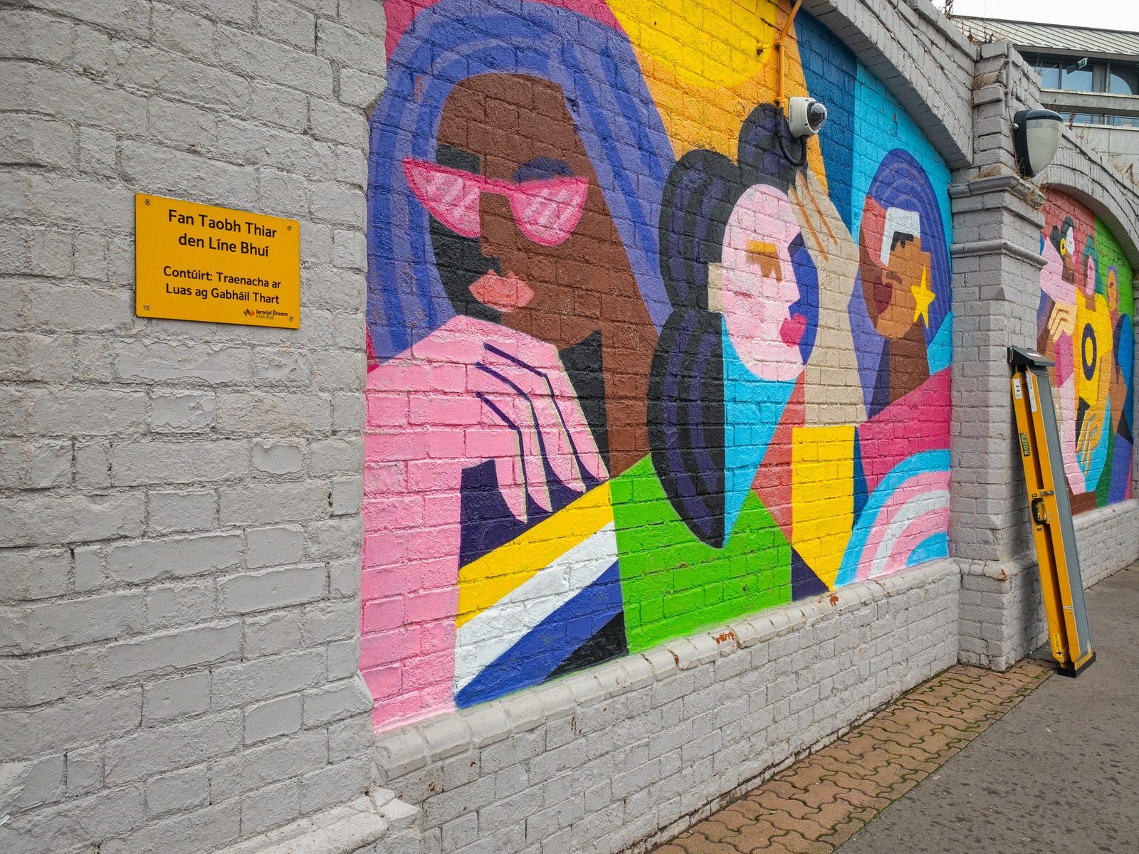 MURALS BY CLAIRE PROUVOST AT TARA STREET DART STATION [HALLOWEEN 2024]-244274-1