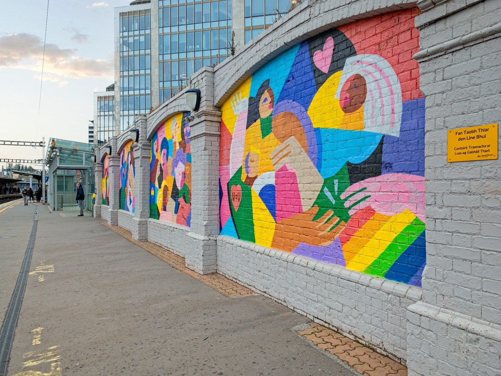 MURALS BY CLAIRE PROUVOST AT TARA STREET DART STATION [HALLOWEEN 2024]-244278-1