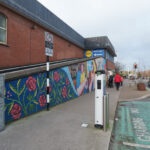 MURAL BY CLAIRE PROUVOST AT OLD UNUSED MOVING WALKWAY [ENTRANCE TO THE ORIGINAL SHOPPING CENTRE IN DUNDRUM]-246181-1